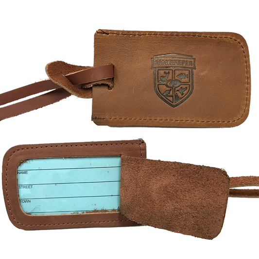 Leather Luggage Tag