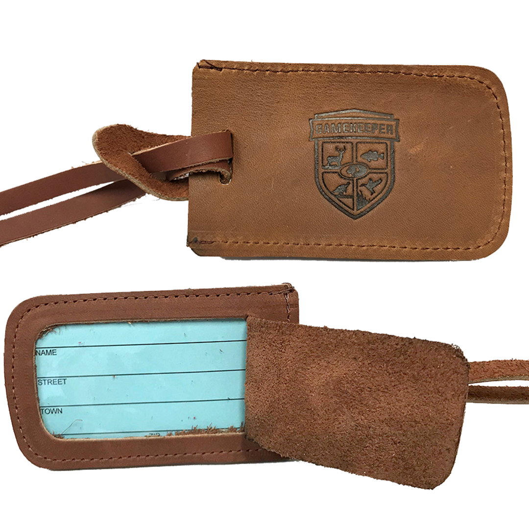 Leather Luggage Tag